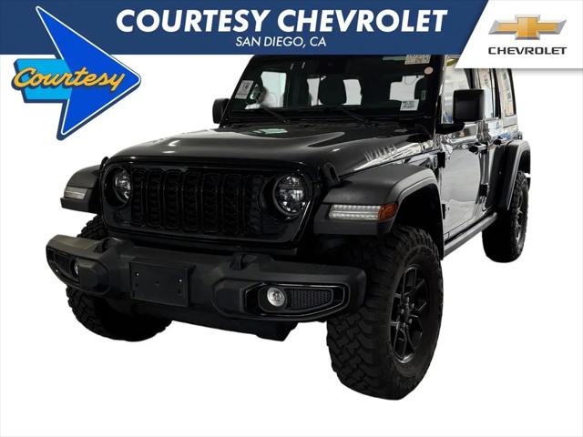 2025 Jeep Wrangler 4-Door Willys 4x4 for sale in San Diego, CA