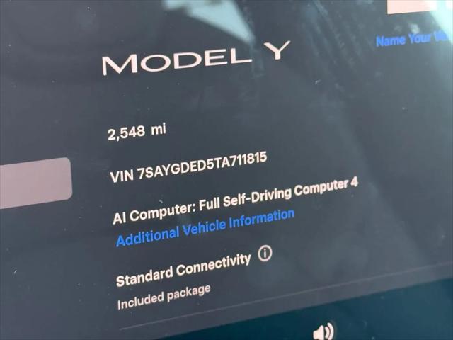 2026 Tesla Model Y Rear-Wheel Drive