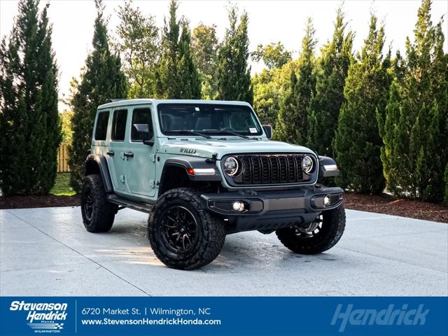 2024 Jeep Wrangler 4-Door Willys 4x4 for sale in Wilmington, NC