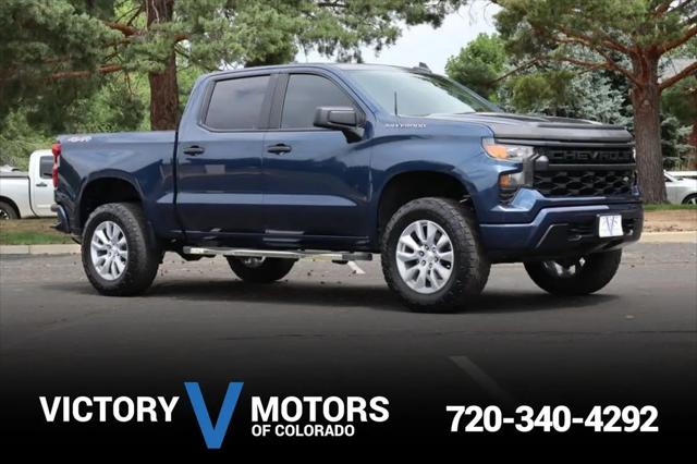 2022 Chevrolet Silverado 1500 4WD Crew Cab Short Bed Custom for sale in Longmont, CO