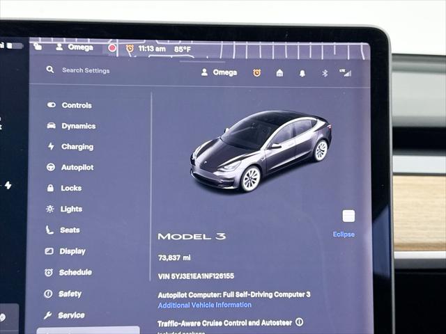 2022 Tesla Model 3 Rear-Wheel Drive