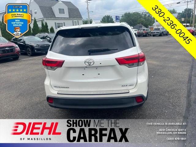 2018 Toyota Highlander XLE 2018 Toyota Highlander XLE