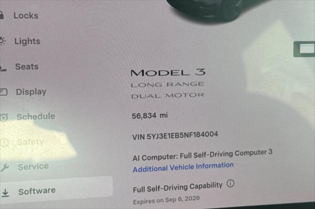 2022 Tesla Model 3 Long Range Dual Motor All-Wheel Drive