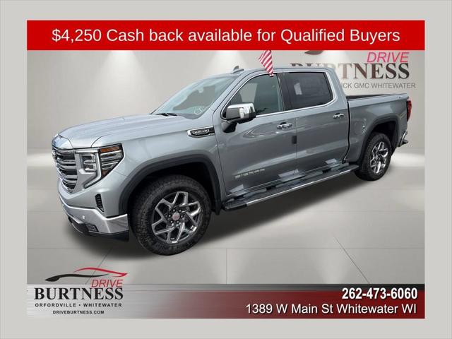 2026 GMC Sierra 1500 Crew Cab, Short Bed, SLT, 4WD for sale in Whitewater, WI
