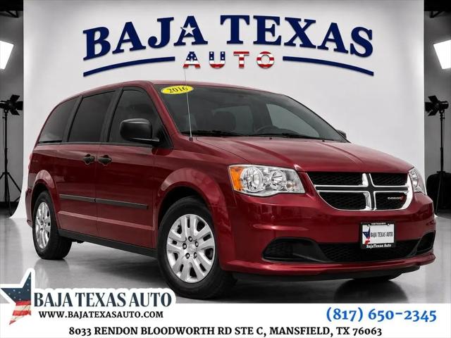 2016 Dodge Grand Caravan American Value Pkg for sale in Mansfield, TX