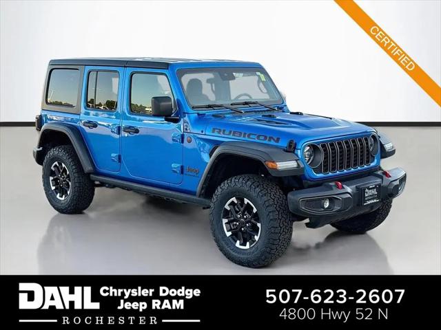 2025 Jeep Wrangler 4-Door Rubicon 4x4 for sale in Rochester, MN