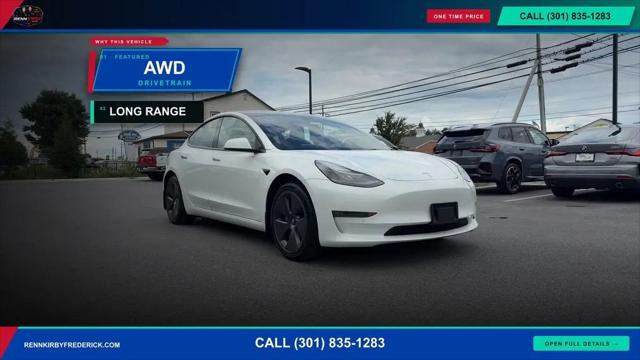 2022 Tesla Model 3 Long Range Dual Motor All-Wheel Drive for sale in Frederick, MD