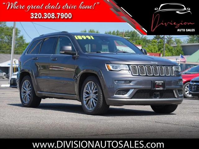 2018 Jeep Grand Cherokee Summit 4x4 for sale in St. Cloud, MN