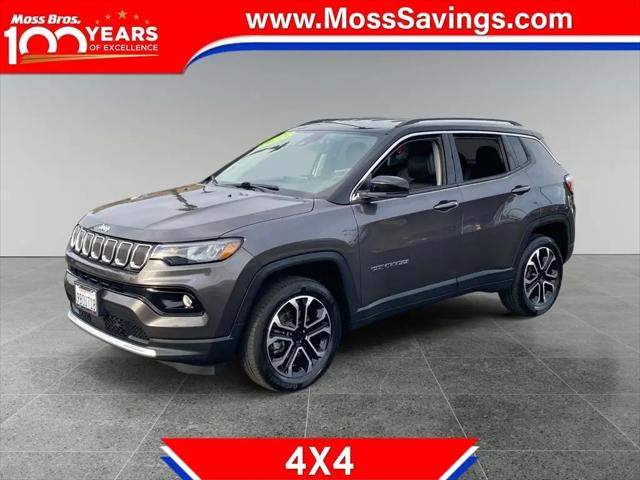 2022 Jeep Compass Limited 4x4 for sale in San Bernardino, CA