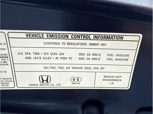 2008 Honda Civic Hybrid Sedan 4D
