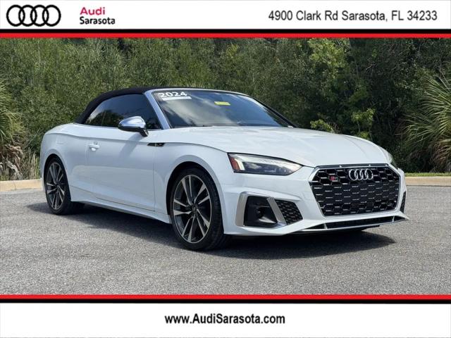 2024 Audi S5 Cabriolet Premium Plus TFSI quattro Tiptronic for sale in Sarasota, FL