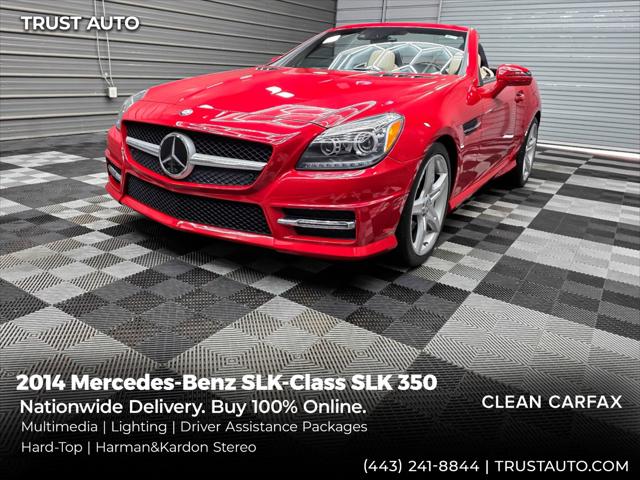 2014 Mercedes-Benz SLK-Class SLK 350 Hard-Top Coupe w/Driver Assistance Pkg for sale in Sykesville, MD
