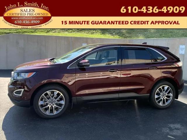 2018 Ford Edge Titanium for sale in West Chester, PA