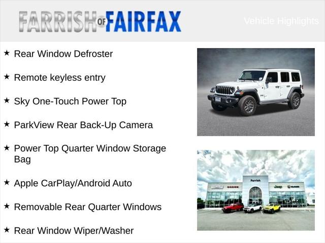 2027 Jeep Wrangler WRANGLER 4-DOOR SPORT S 2027 Jeep Wrangler WRANGLER 4-DOOR SPORT S