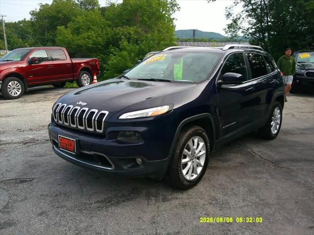 2014 Jeep Cherokee Limited for sale in Rutland, VT