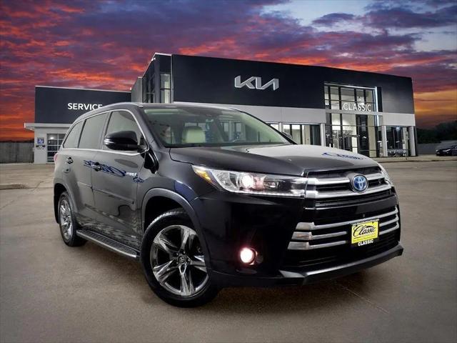 2018 Toyota Highlander Hybrid Limited Platinum for sale in Beaumont, TX