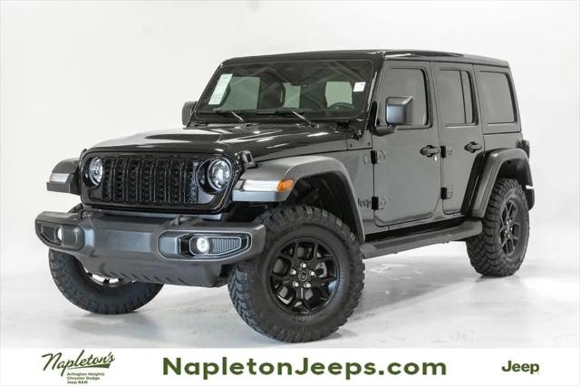 2026 Jeep Wrangler 4-Door Willys 4x4 for sale in Arlington Heights, IL