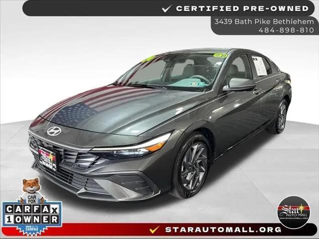 2024 Hyundai Elantra Hybrid Blue for sale in Bethlehem, PA
