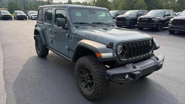 2024 Jeep Wrangler 4-Door Willys 4x4 2024 Jeep Wrangler 4-Door Willys 4x4
