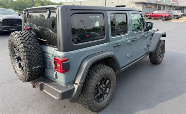 2024 Jeep Wrangler 4-Door Willys 4x4 2024 Jeep Wrangler 4-Door Willys 4x4