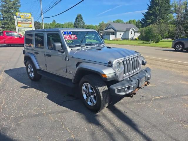 2018 Jeep Wrangler Unlimited Sahara 4x4 for sale in Olean, NY
