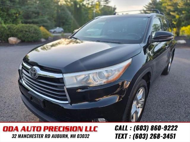 2014 Toyota Highlander Limited Platinum V6 for sale in Auburn, NH
