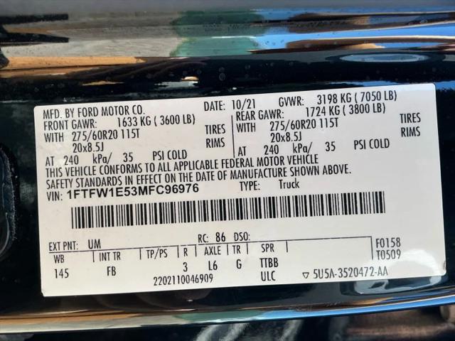2021 Ford F-150 XLT