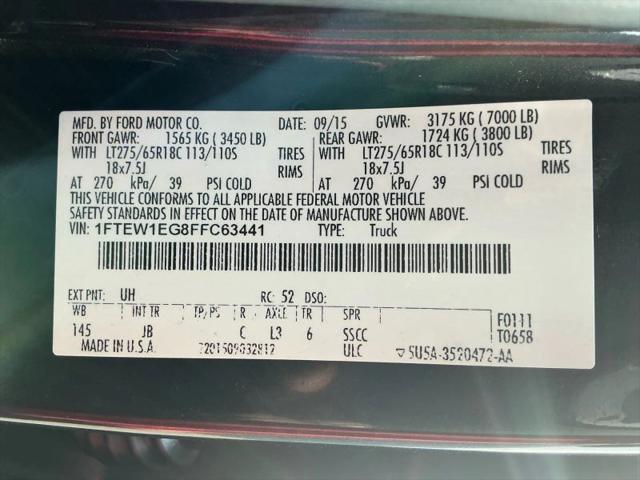 2015 Ford F-150 XLT