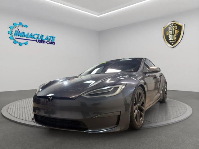 2021 Tesla Model S Plaid Tri Motor All-Wheel Drive for sale in West Jordan, UT