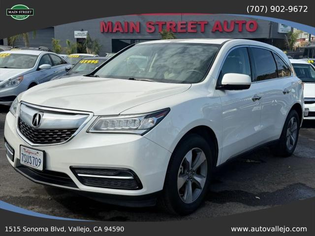 2016 Acura MDX Base for sale in Vallejo, CA
