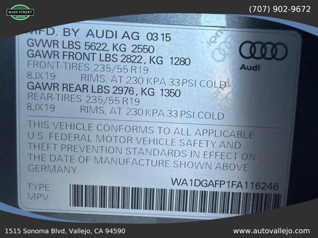 2015 Audi Q5 3.0T Premium Plus