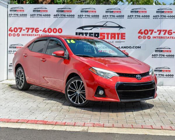 2016 Toyota Corolla S for sale in Orlando, FL