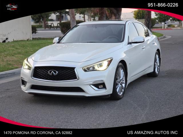 2018 INFINITI Q50 3.0t LUXE for sale in Corona, CA