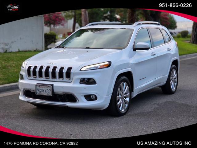 2016 Jeep Cherokee Overland for sale in Corona, CA