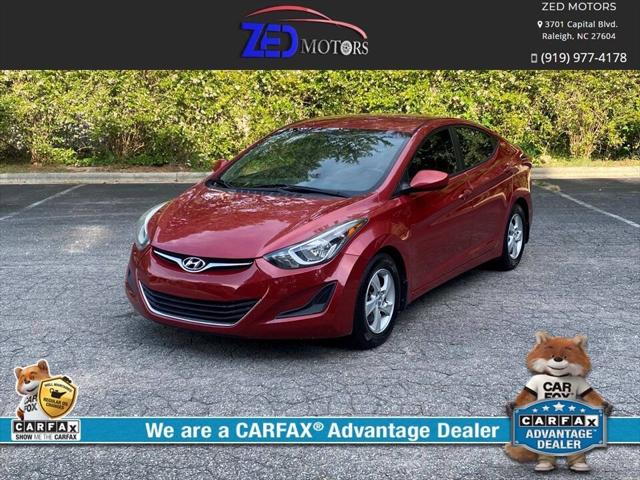 2015 Hyundai Elantra SE for sale in Raleigh, NC
