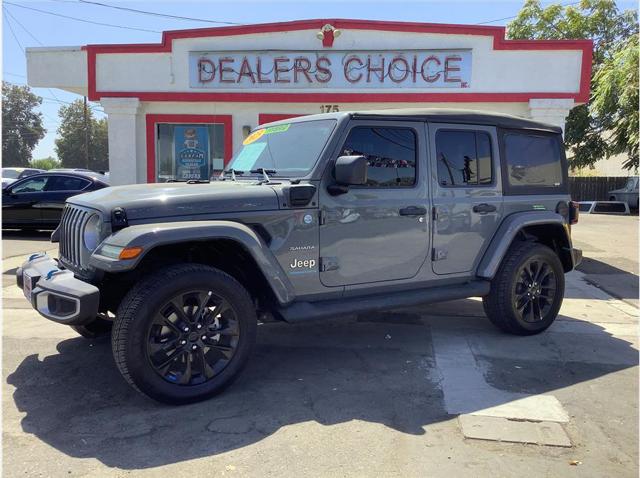 2023 Jeep Wrangler 4xe Sahara 4x4 for sale in Farmersville, CA