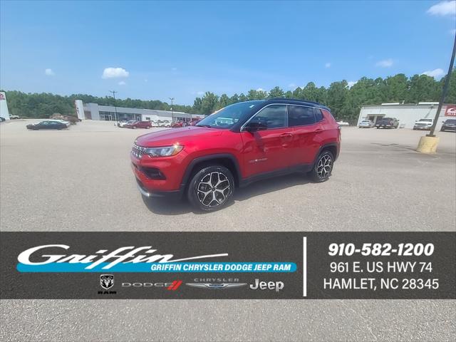 2025 Jeep Compass Limited 4x4 for sale in Hamlet, NC