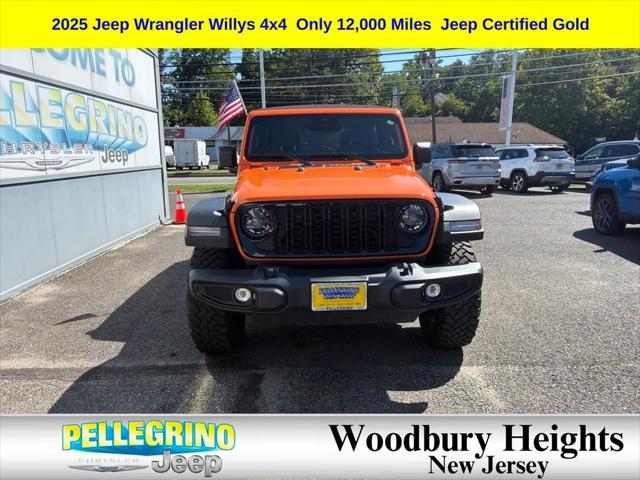 2025 Jeep Wrangler 4-Door Willys 4x4 2025 Jeep Wrangler 4-Door Willys 4x4