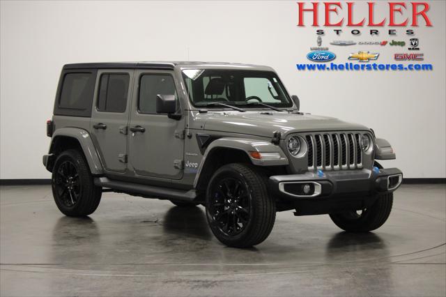 2022 Jeep Wrangler 4xe Unlimited Sahara 4x4 for sale in Pontiac, IL