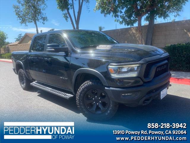 2020 Ram 1500 Rebel Crew Cab 4x4 5'7" Box for sale in Poway, CA