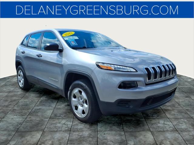 2017 Jeep Cherokee Sport for sale in GREENSBURG, PA