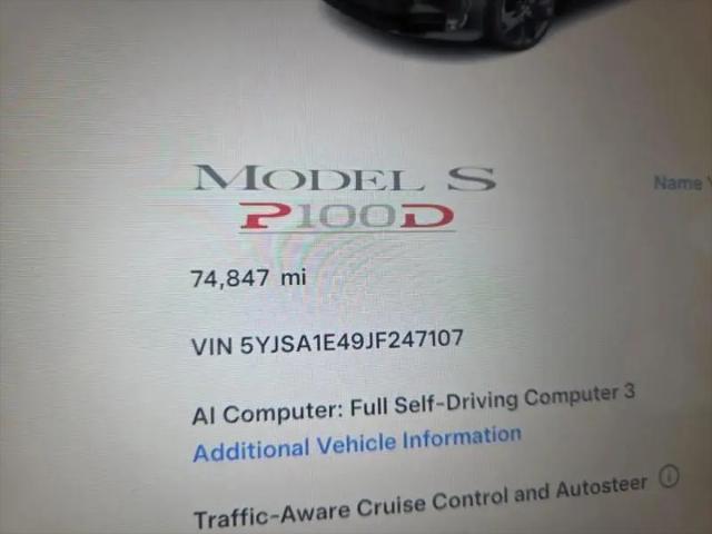 2018 Tesla Model S P100D