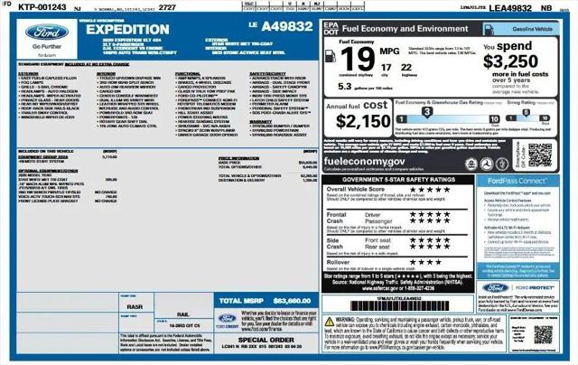 2020 Ford Expedition XLT for sale in Stafford, VA