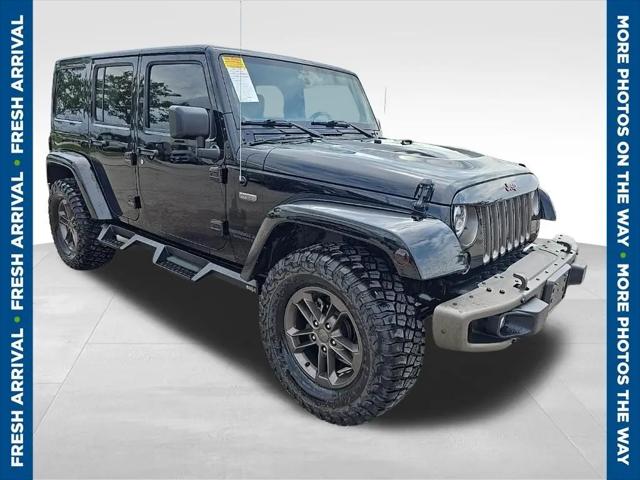 2016 Jeep Wrangler Unlimited 75th Anniversary for sale in Davenport, IA