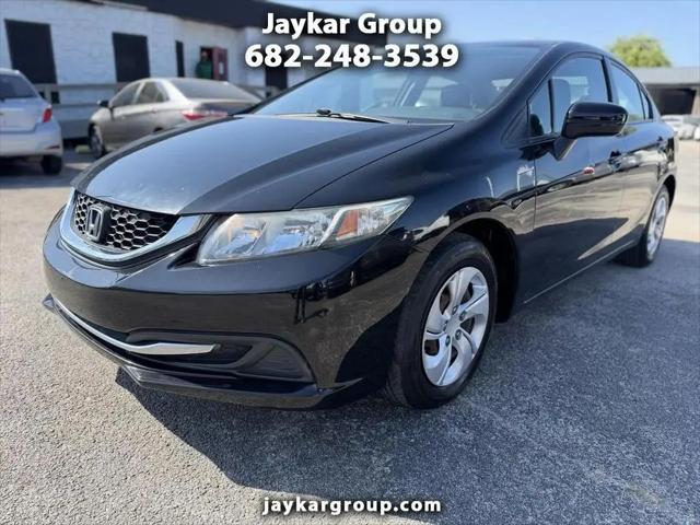 2015 Honda Civic LX for sale in Arlington, TX