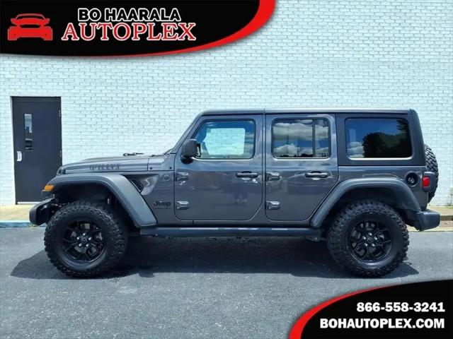 2025 Jeep Wrangler 4-Door Willys 4x4 for sale in MERIDIAN, MS