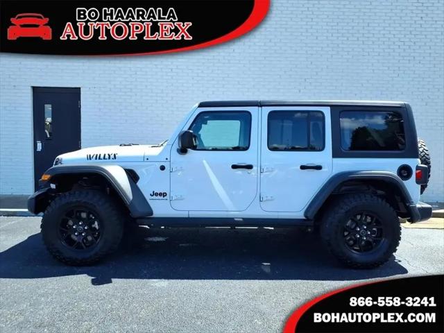 2025 Jeep Wrangler 4-Door Willys 4x4 for sale in MERIDIAN, MS