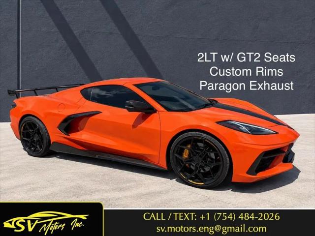 2021 Chevrolet Corvette Stingray RWD Coupe 2LT for sale in Hollywood, FL