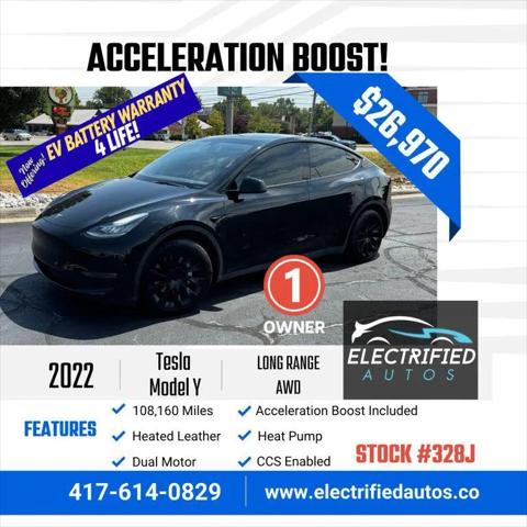 2022 Tesla Model Y Long Range Dual Motor All-Wheel Drive for sale in Joplin, MO
