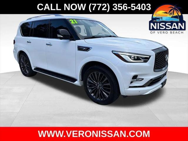 2021 INFINITI QX80 PREMIUM SELECT AWD for sale in Vero Beach, FL